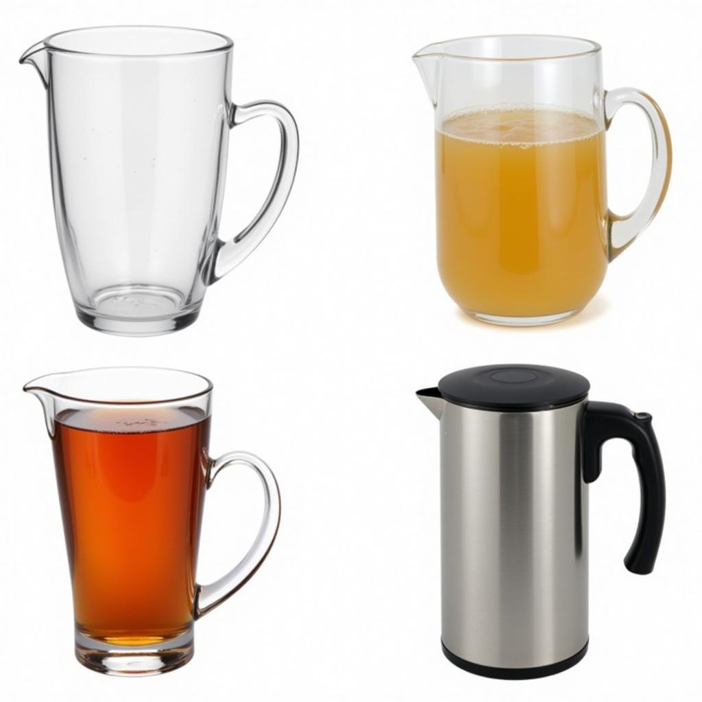 Different Materials for Half Gallon Pitchers