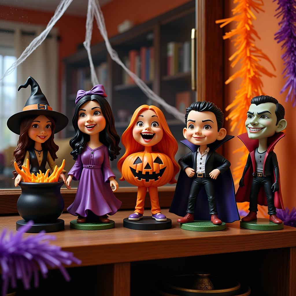 Spooky Halloween Bobblehead Collection