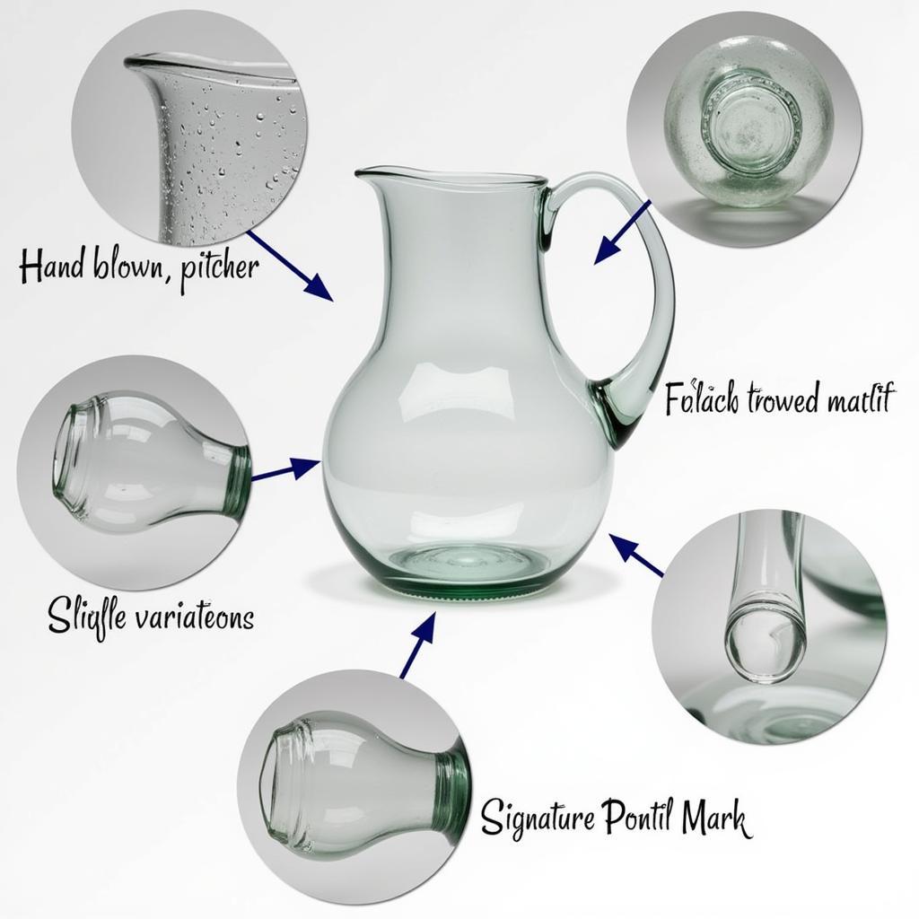 Unique Characteristics of a Hand Blown Pitcher