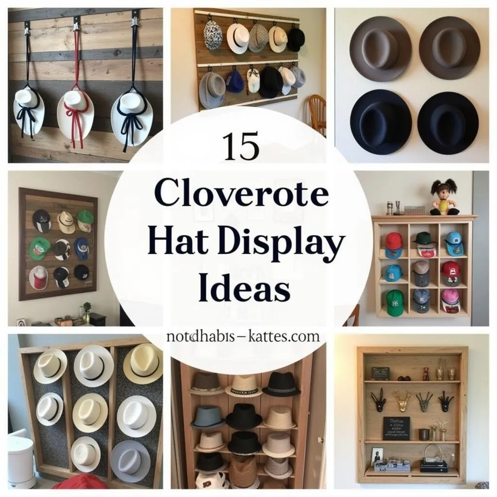 Hat Display Wall Ideas