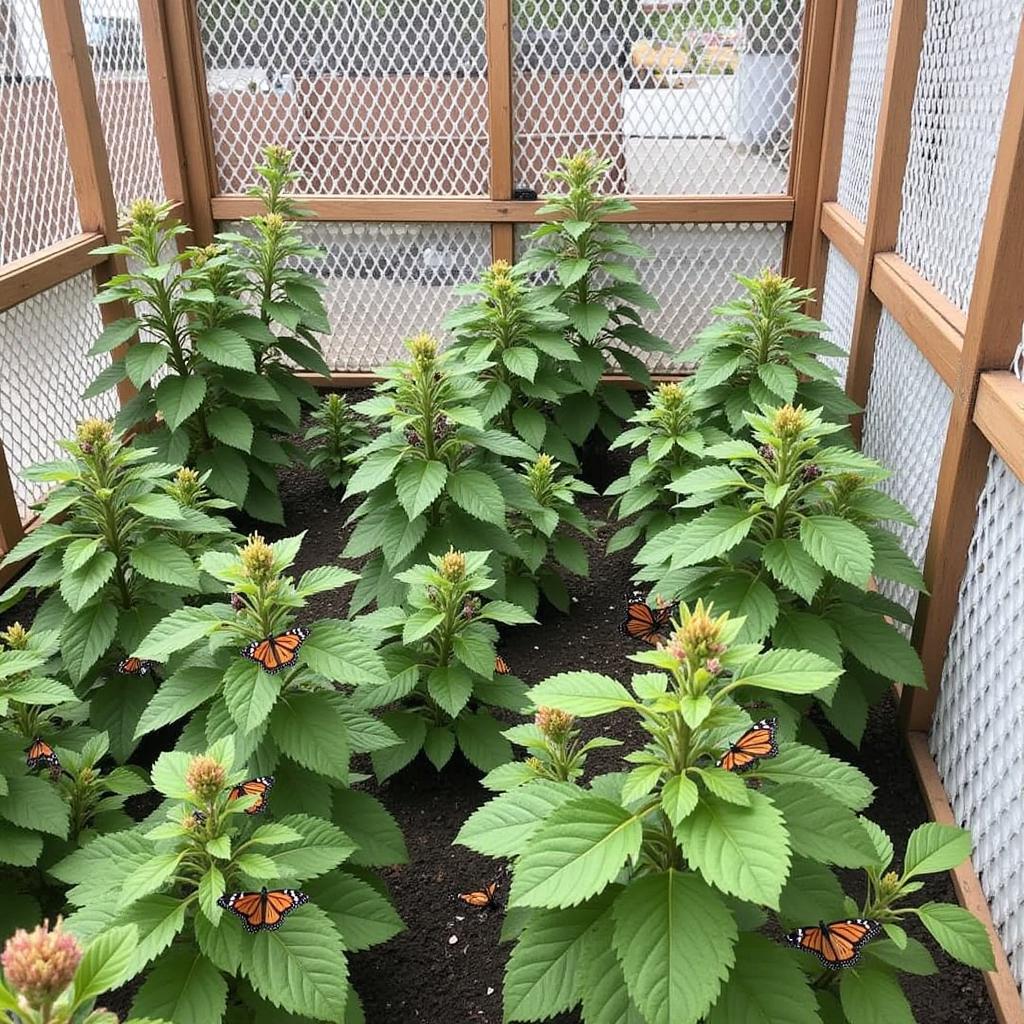 Hawaiian Monarch Butterfly Enclosure Setup