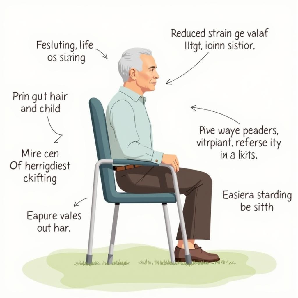 Benefits of high outdoor chairs for elderly