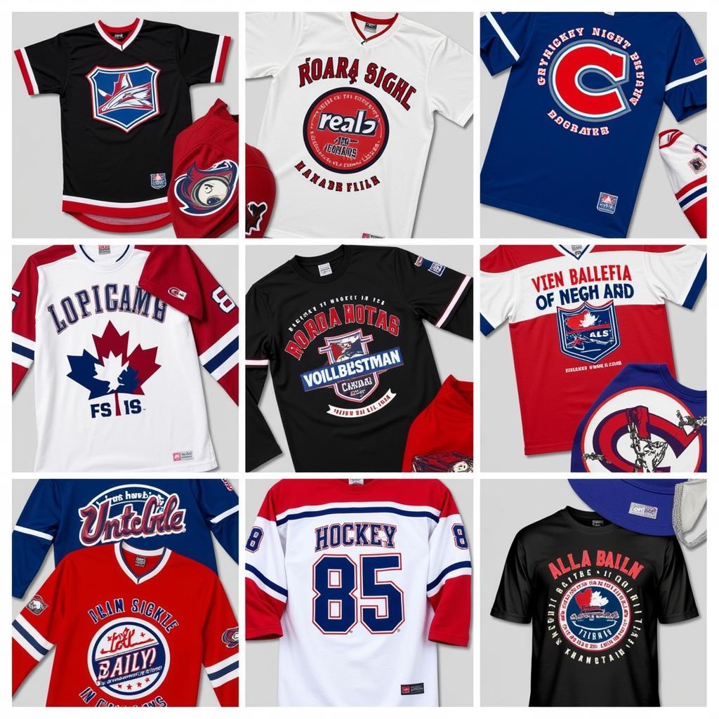 Hockey Night in Canada T-Shirt Collage