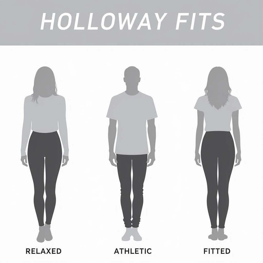 Holloway Apparel Fit and Style Guide