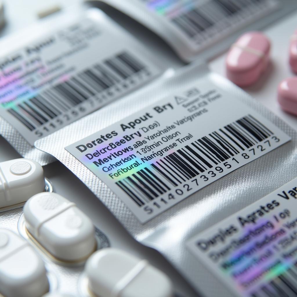 Hologram Barcode Pharmaceutical Application