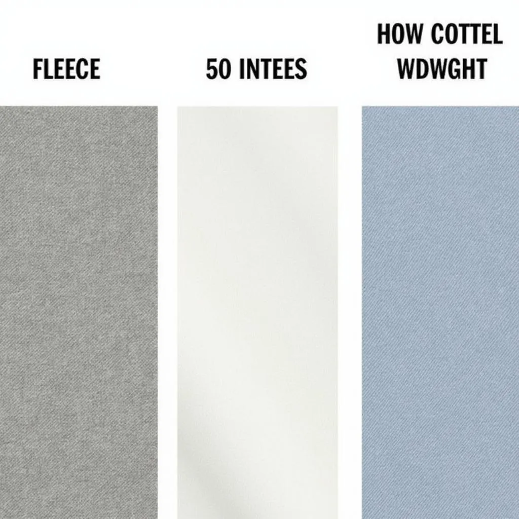 Comparing Different Hoodie Fabrics