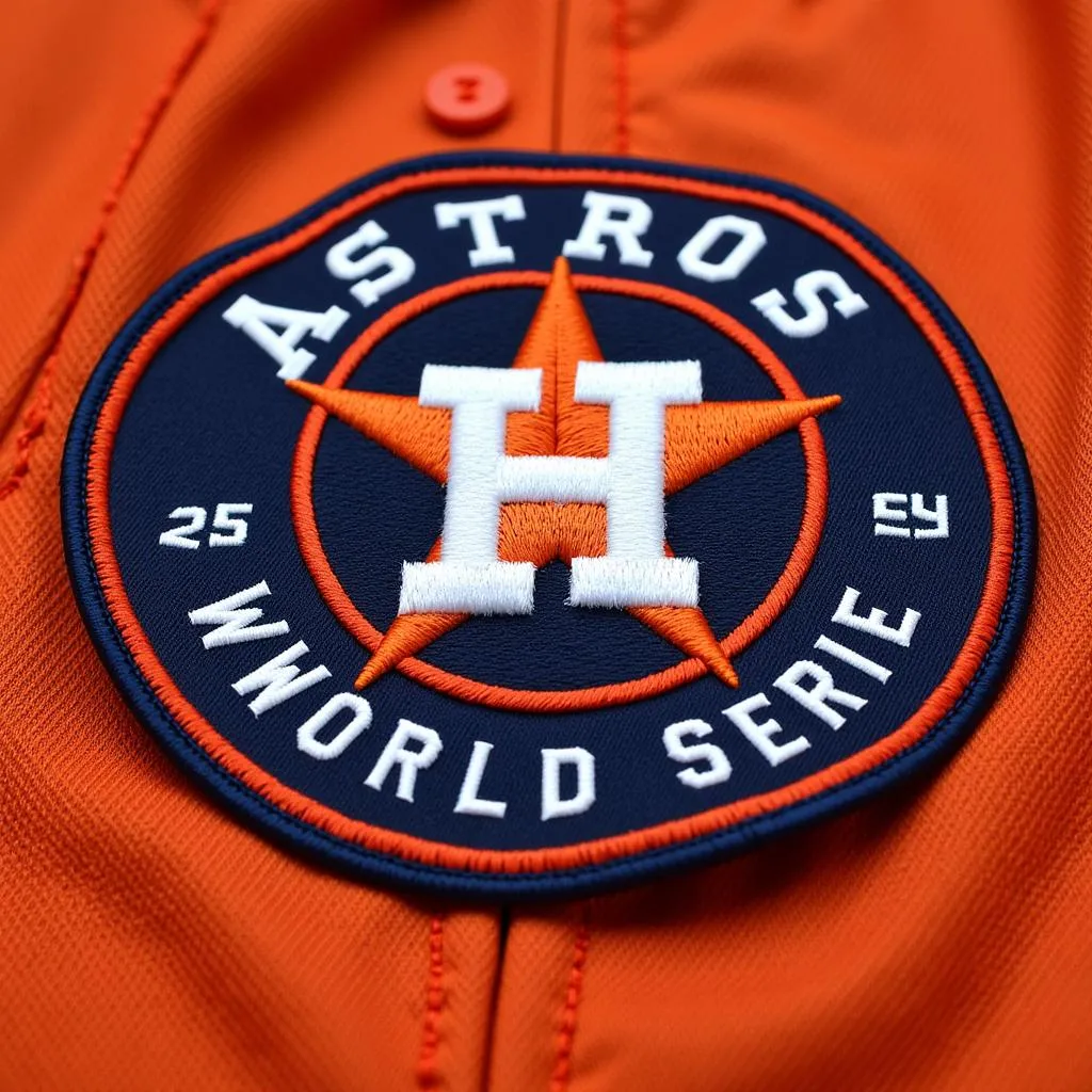 Houston Astros World Series Championship patch