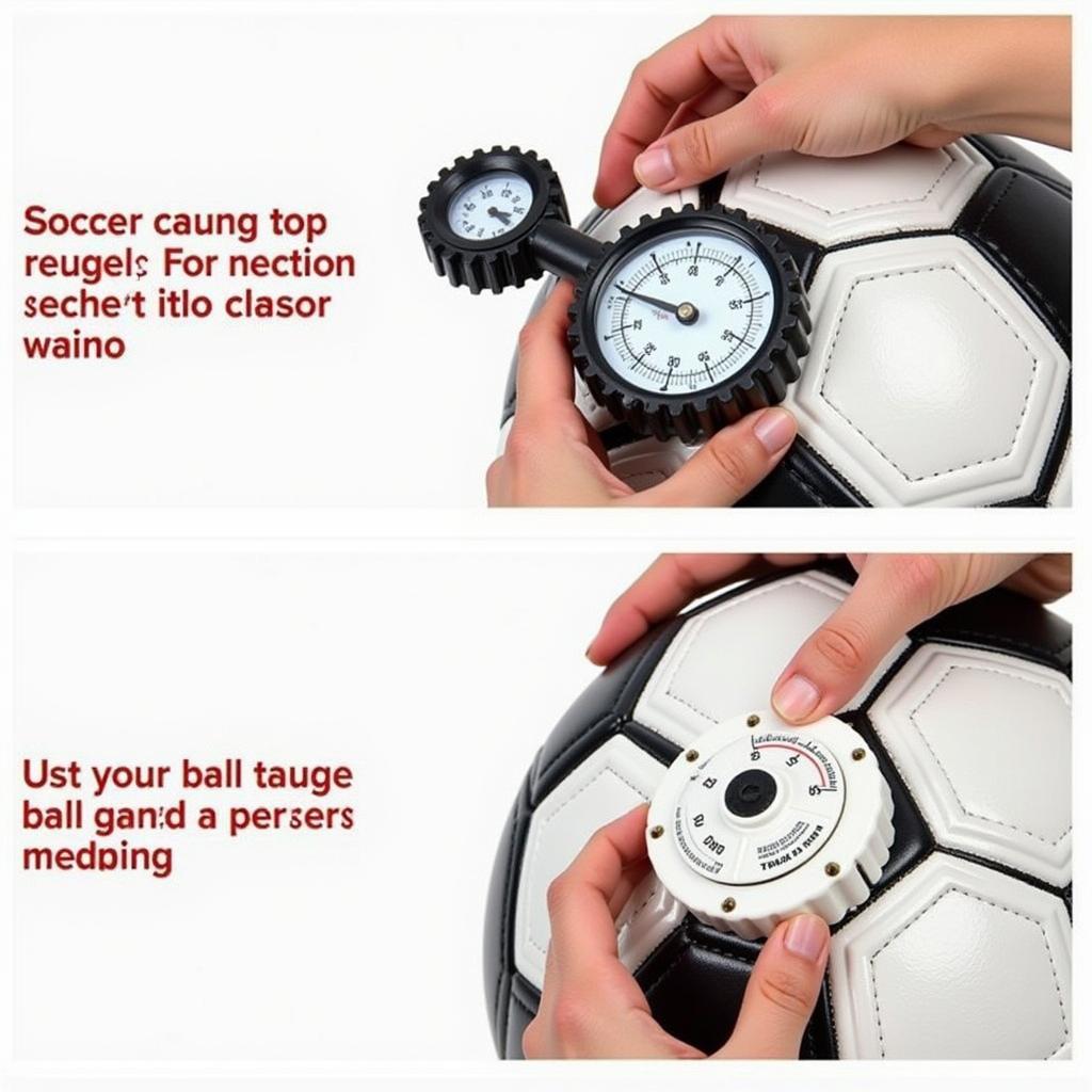 Using a Ball Gauge to Measure Ball Pressure