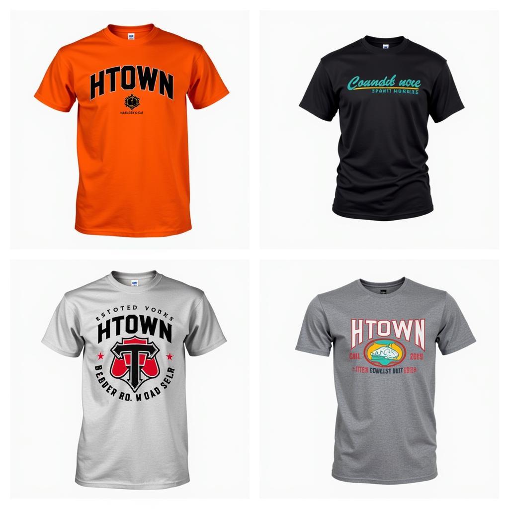 Htown Shirts in Different Styles