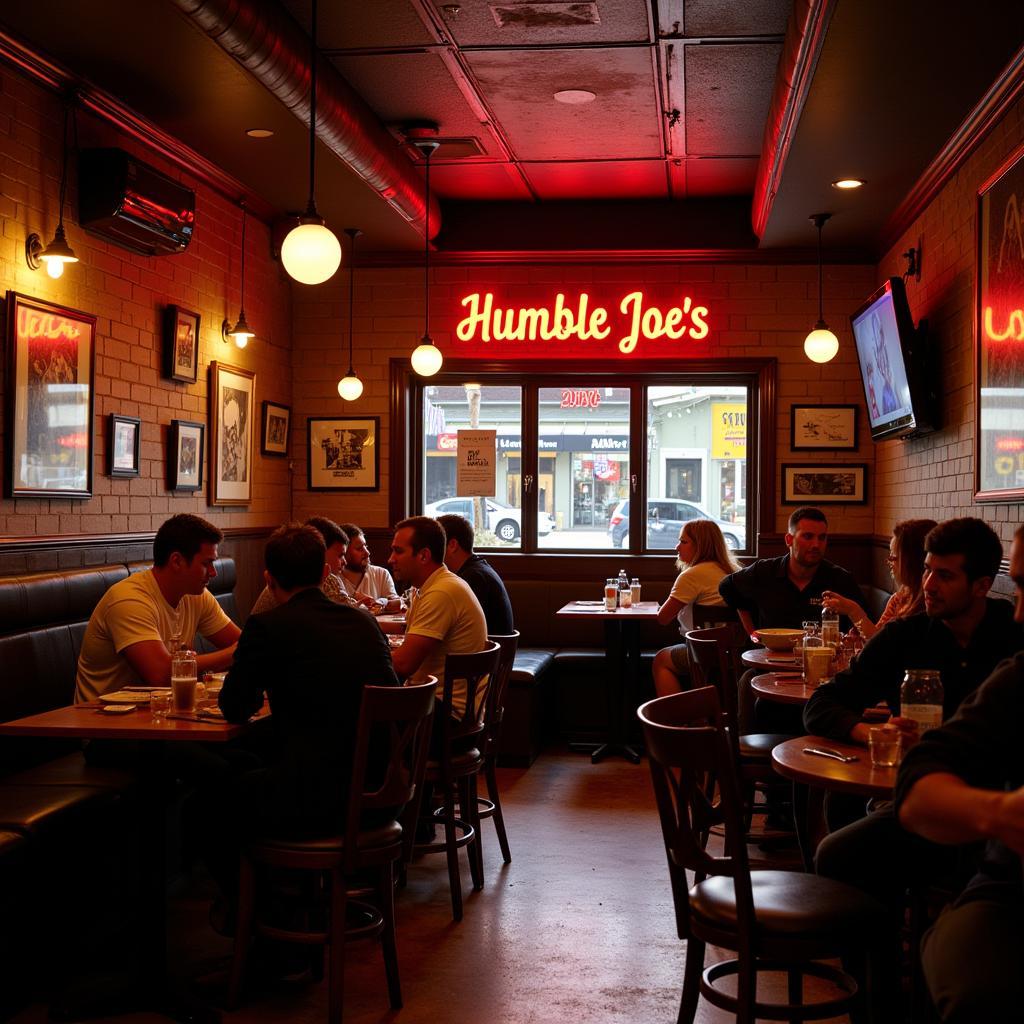 Interior of Humble Joe's