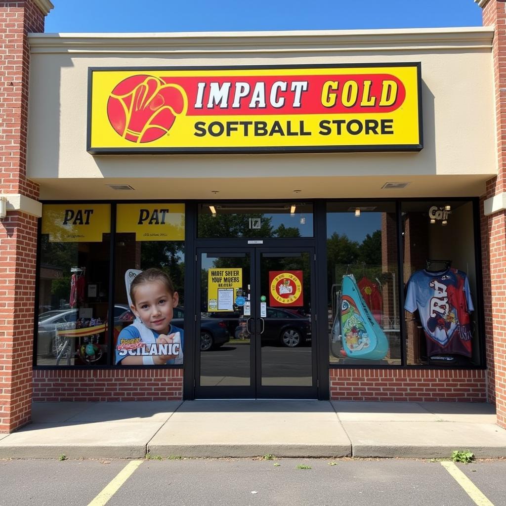 Impact Gold Softball Store Front