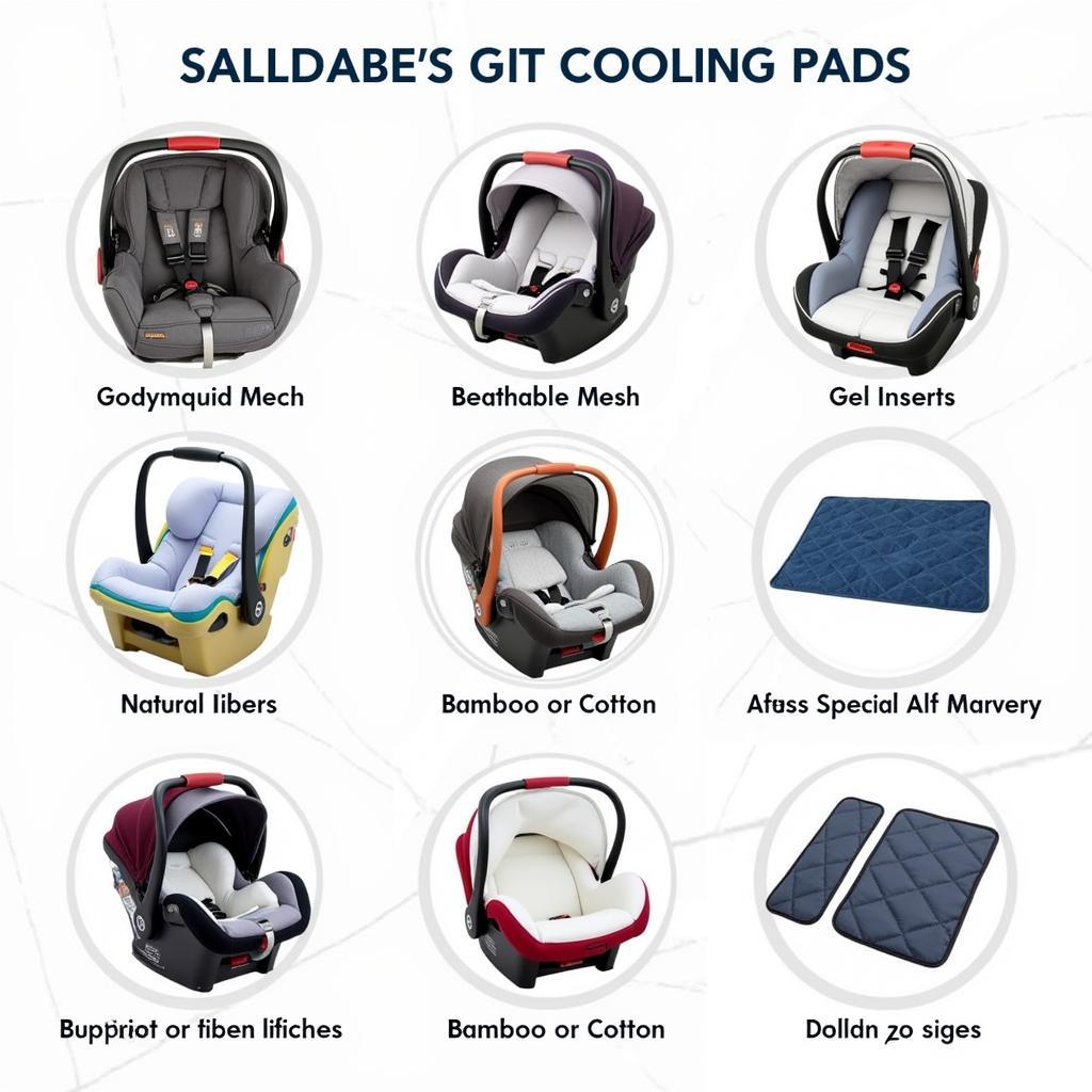 Different Types of Infant Car Seat Cooling Pads