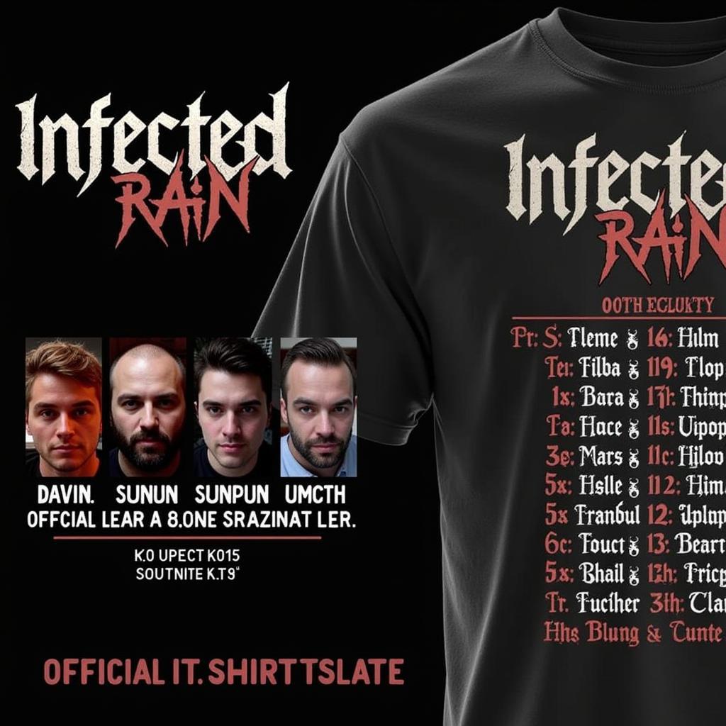 Infected Rain T-Shirt from Official Website