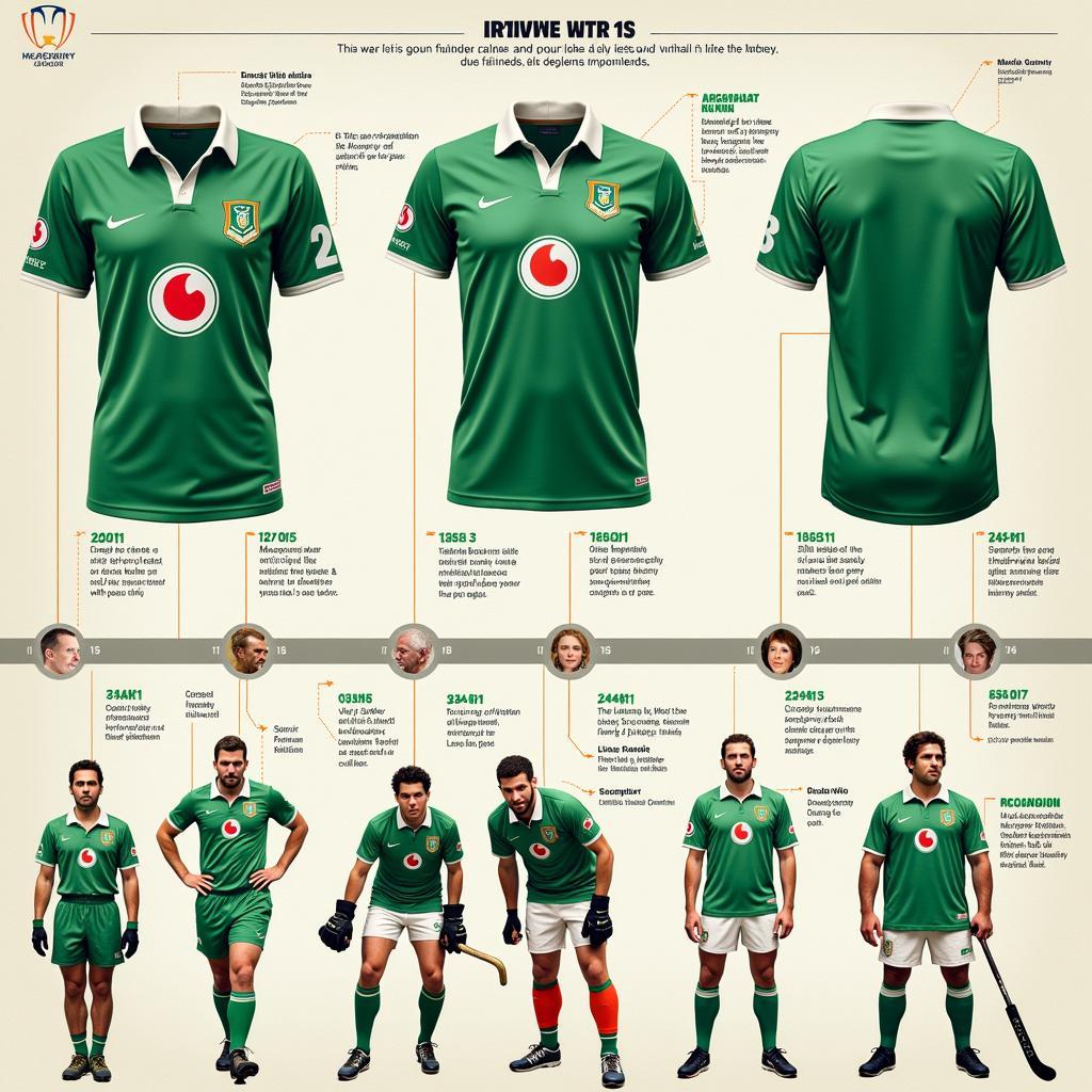 Evolution of Irish Hockey Jerseys