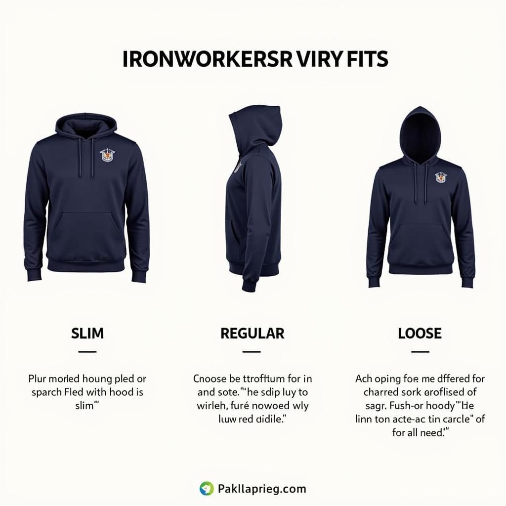 Ironworkers hoodie fit guide