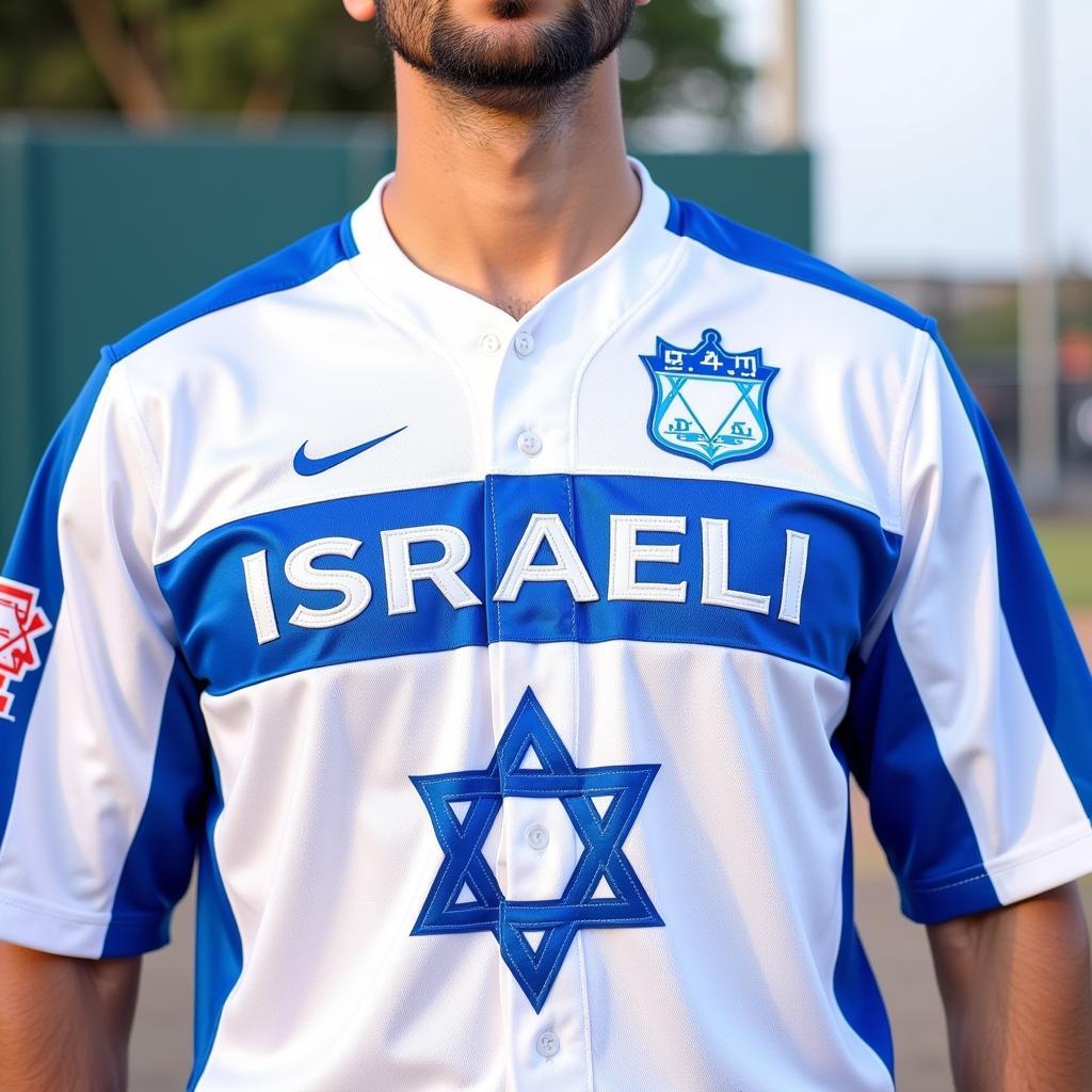 Israel Baseball Team Jersey Design