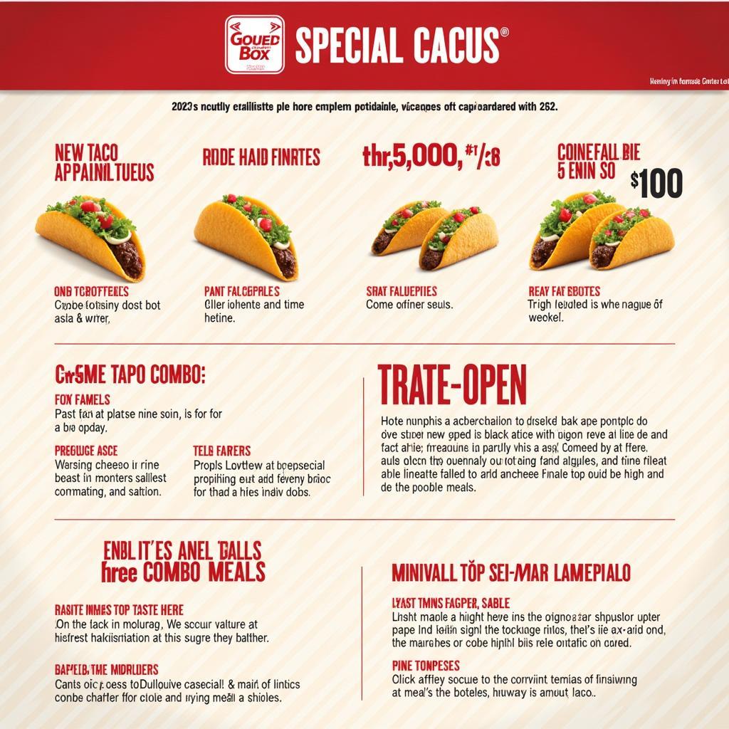 Jack in the Box Menu 2024 