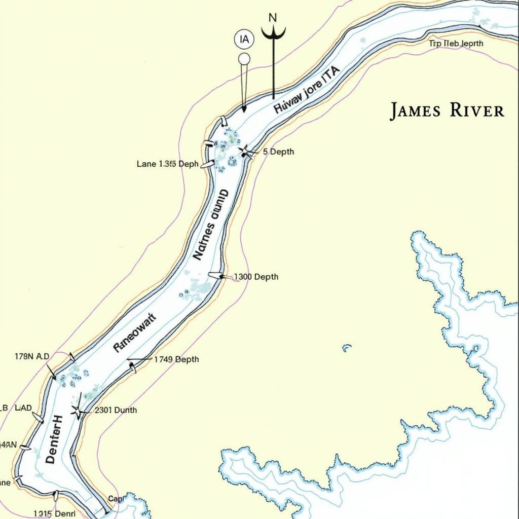 Understanding the James River Depth Chart