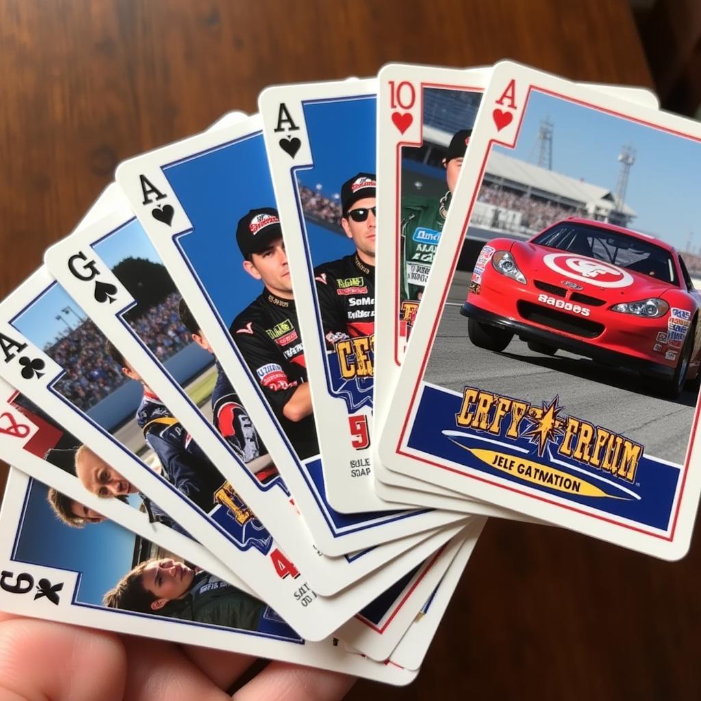 Jeff Gordon Playing Cards Set