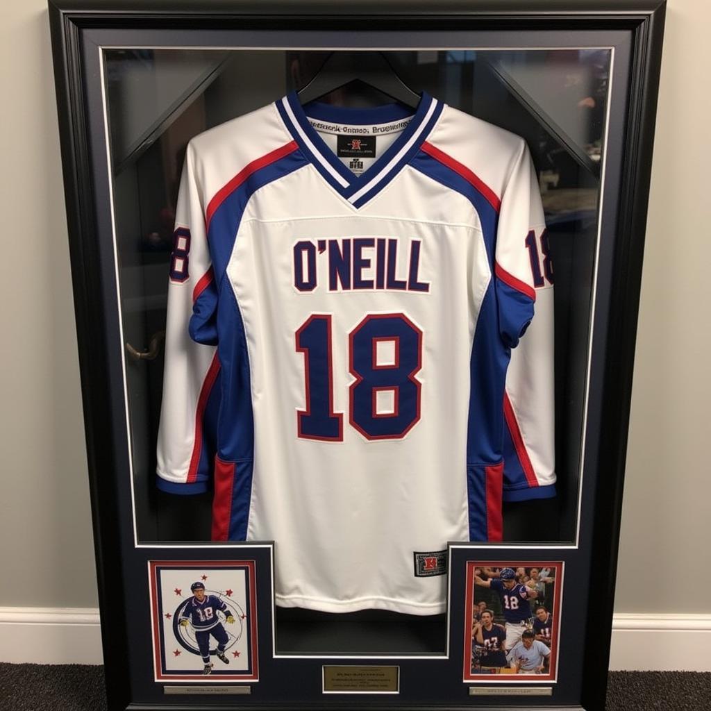 Jeff O'Neill All-Star Game Jersey Display Case