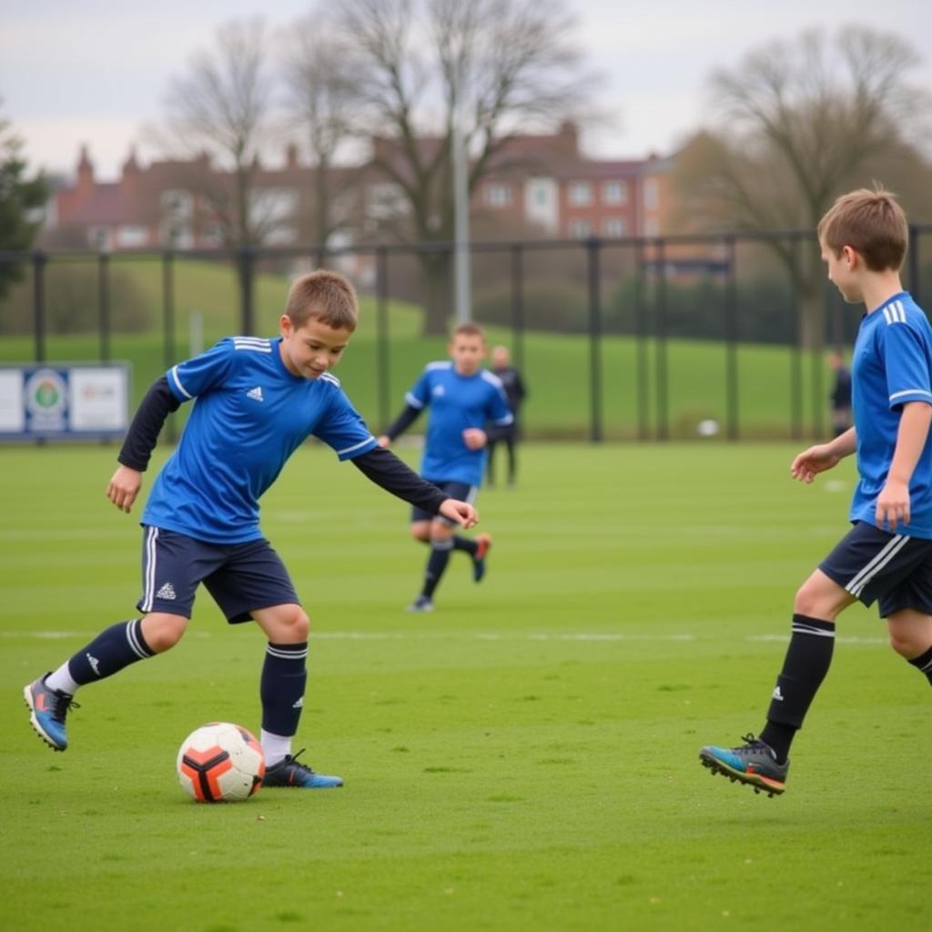 Jeremy Otto controlling the midfield