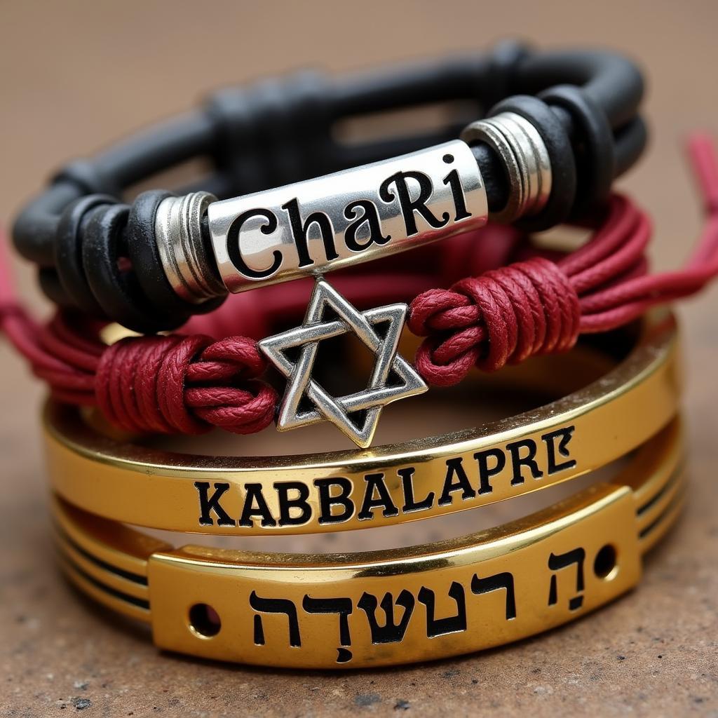 Variety of Jewish Bracelets