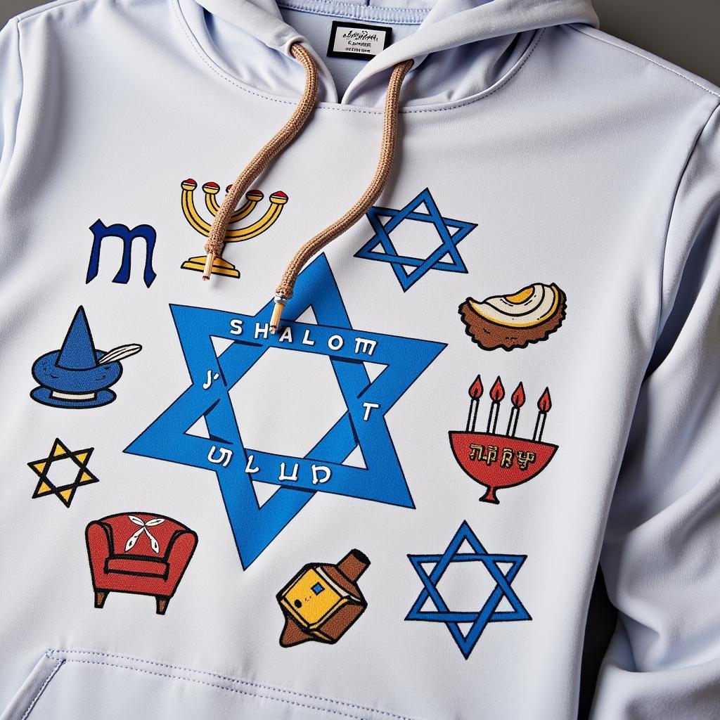 Design Elements Commonly Found on Jewish Hoodies