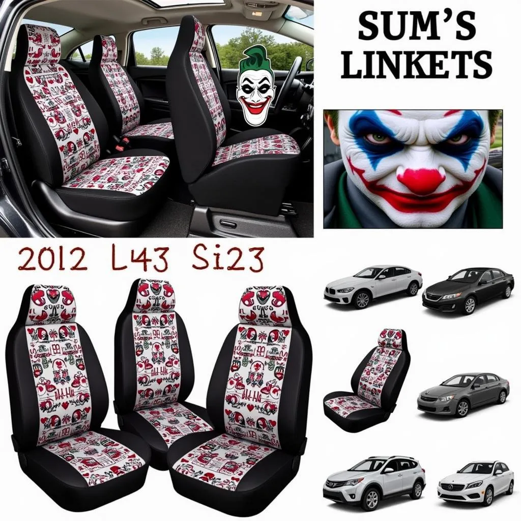 Joker Seat Cover Design Ideas