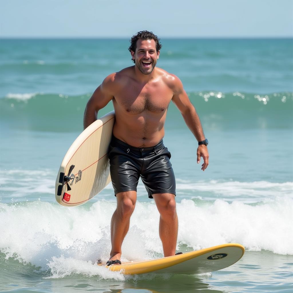 Jonah Hill surfing, embracing a healthy lifestyle