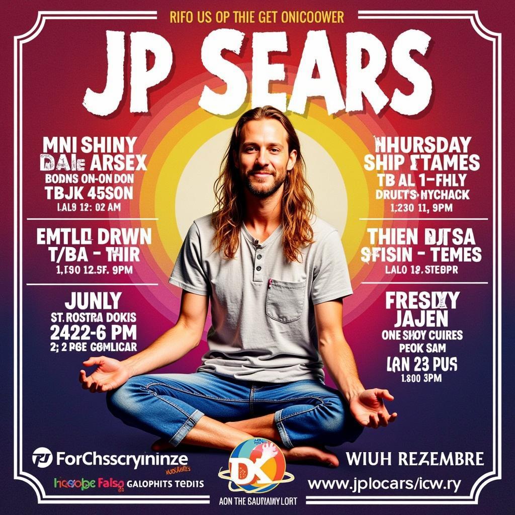 JP Sears Tour Poster