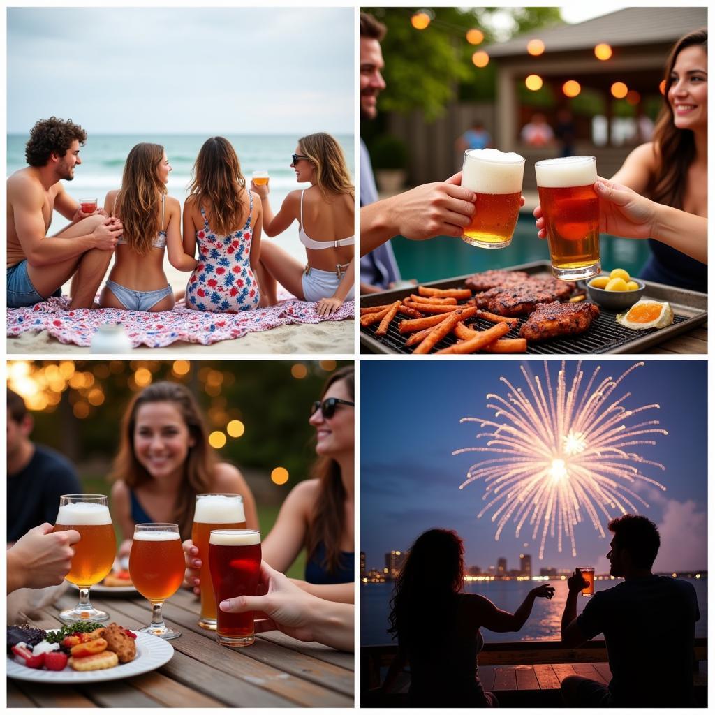 Pairing beer with July 4th activities