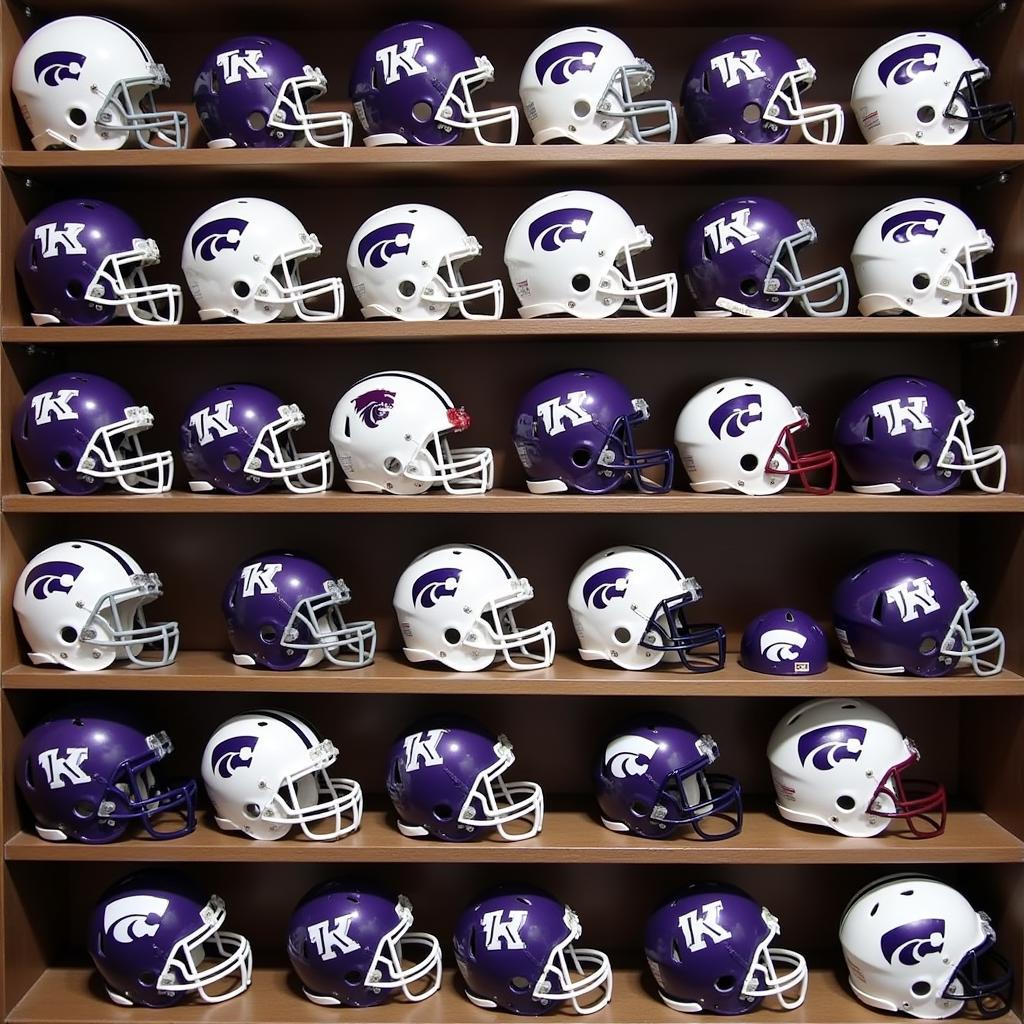 K State Mini Helmet Collection