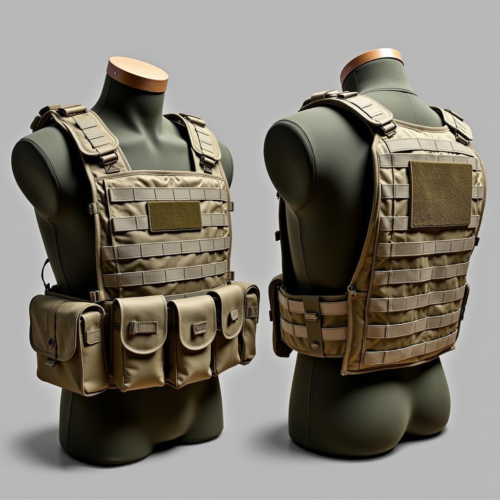 K Zero plate carrier front and back view