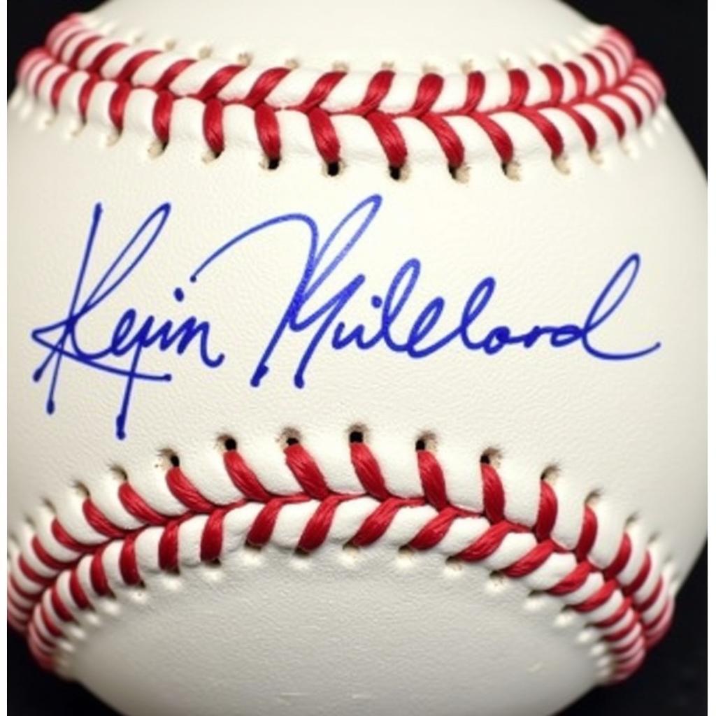 Authentic Kevin Millwood signed baseball