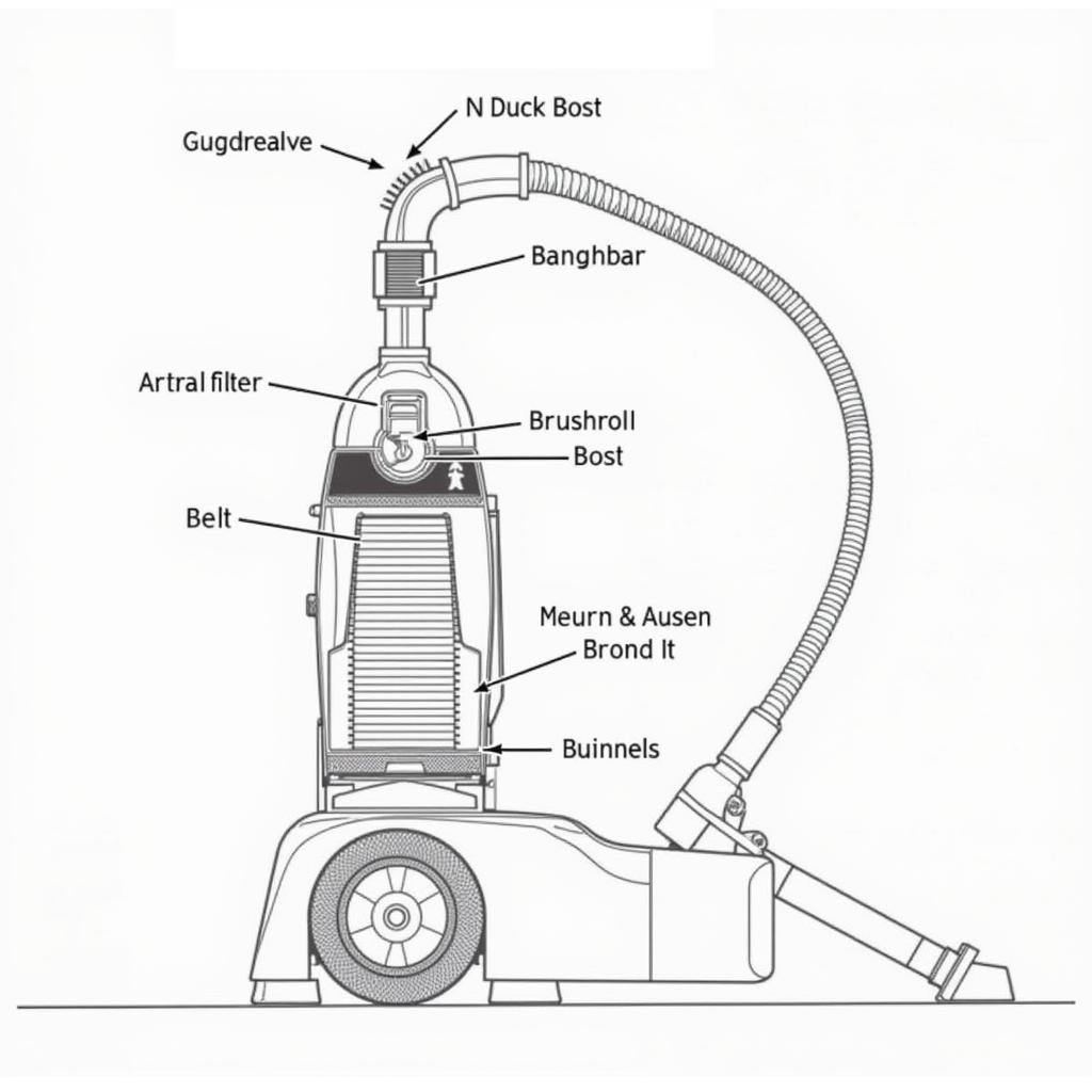 Kirby Heritage II Parts Diagram