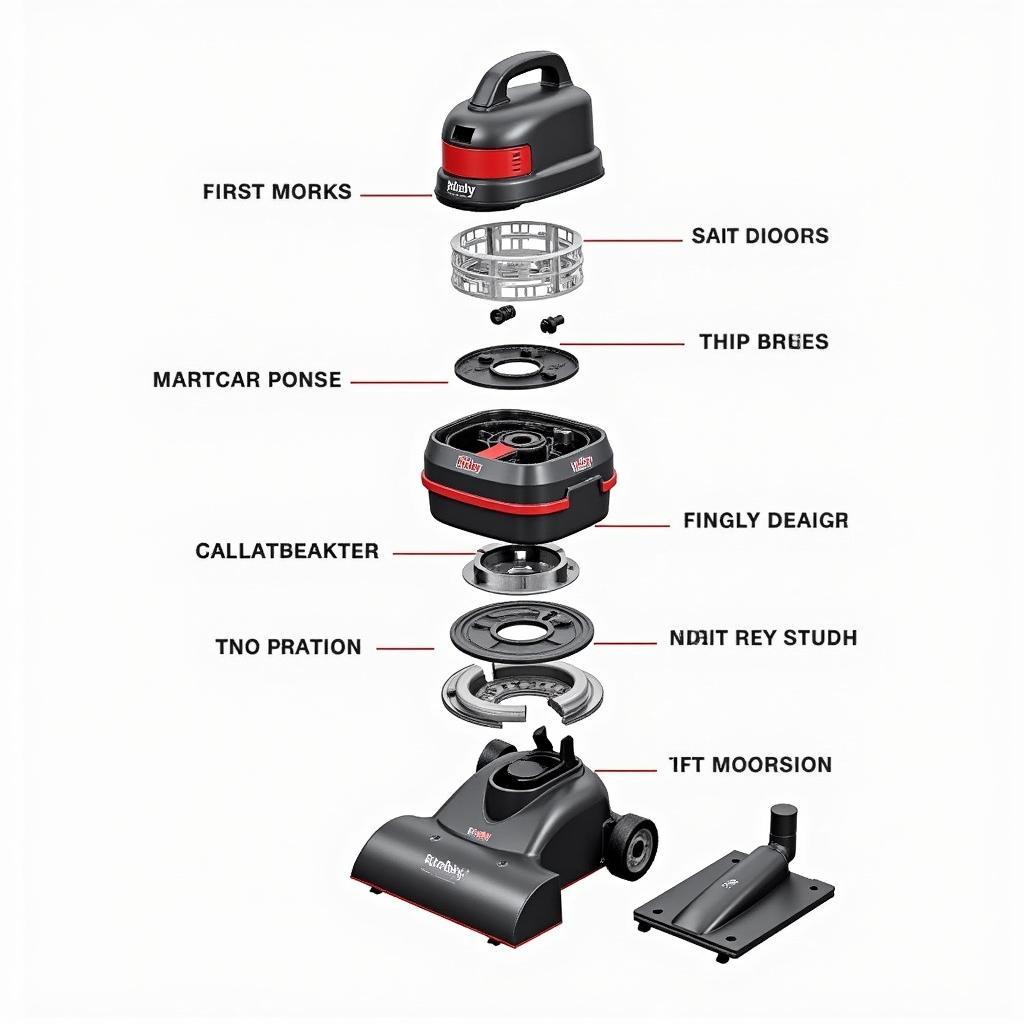 Kirby Vacuum Parts Diagram Exploded View