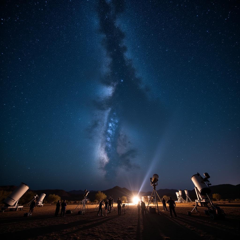 Telescopes at KJ Star Party