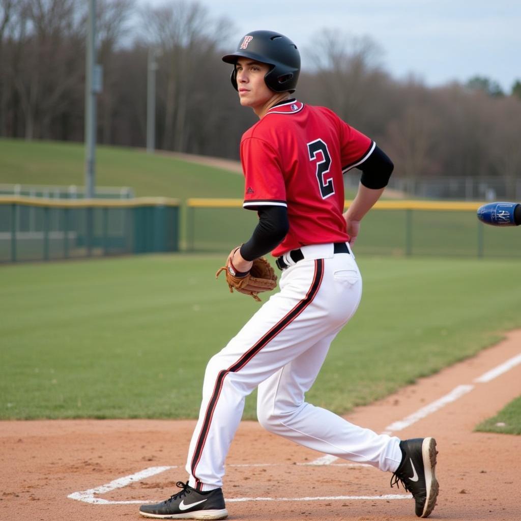 Kyle Bethancourt at bat