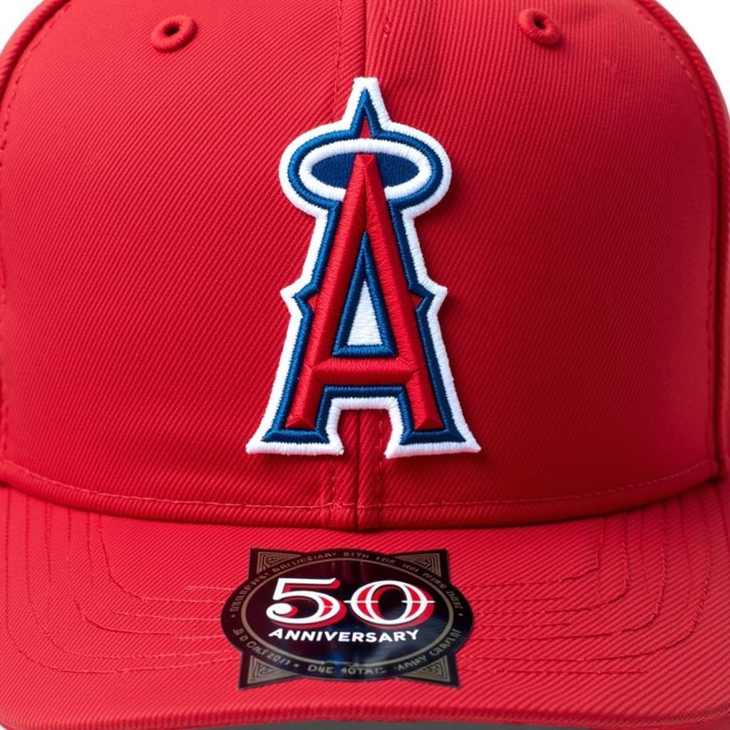 LA Angels 50th Anniversary Hat Design