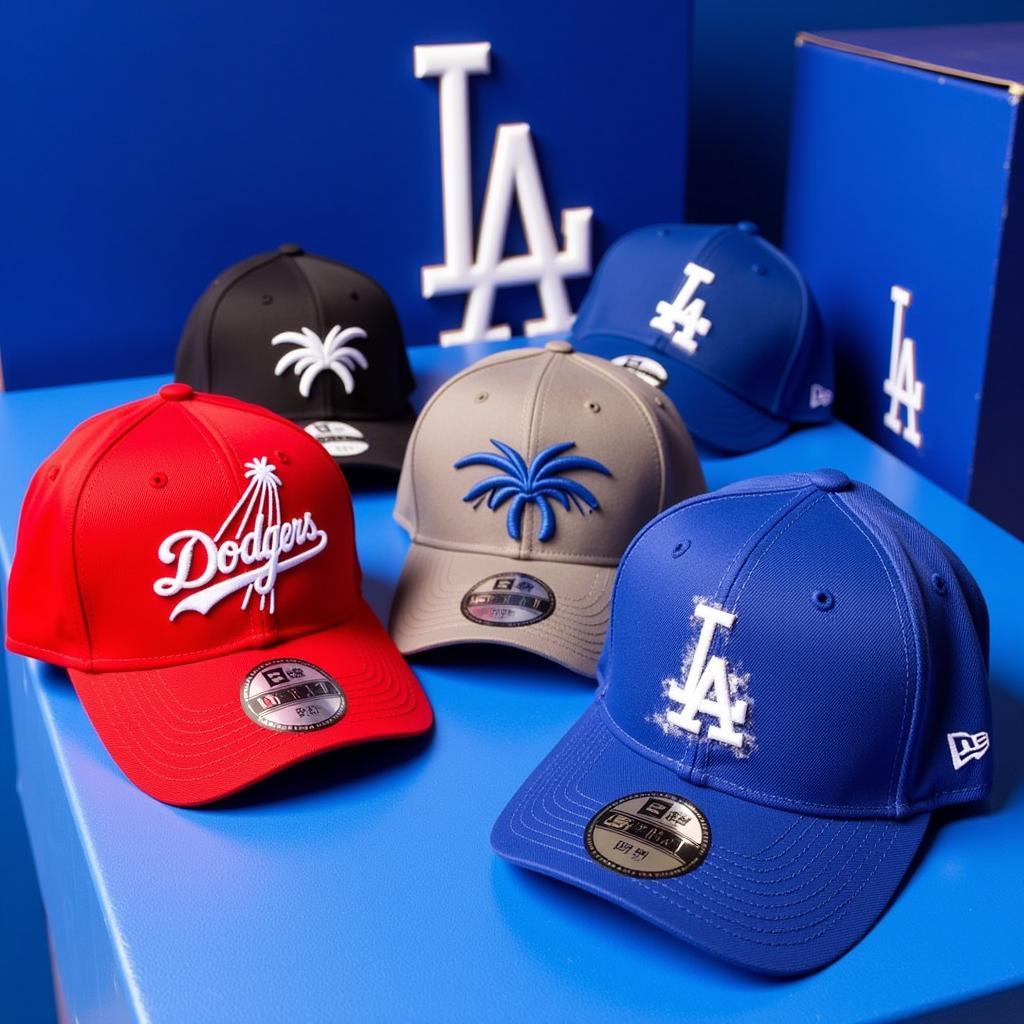 LA Dodgers Hats with Palm Tree Styles