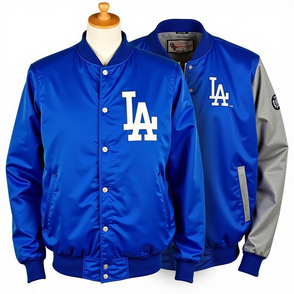 Classic Blue LA Dodgers Reversible Jacket