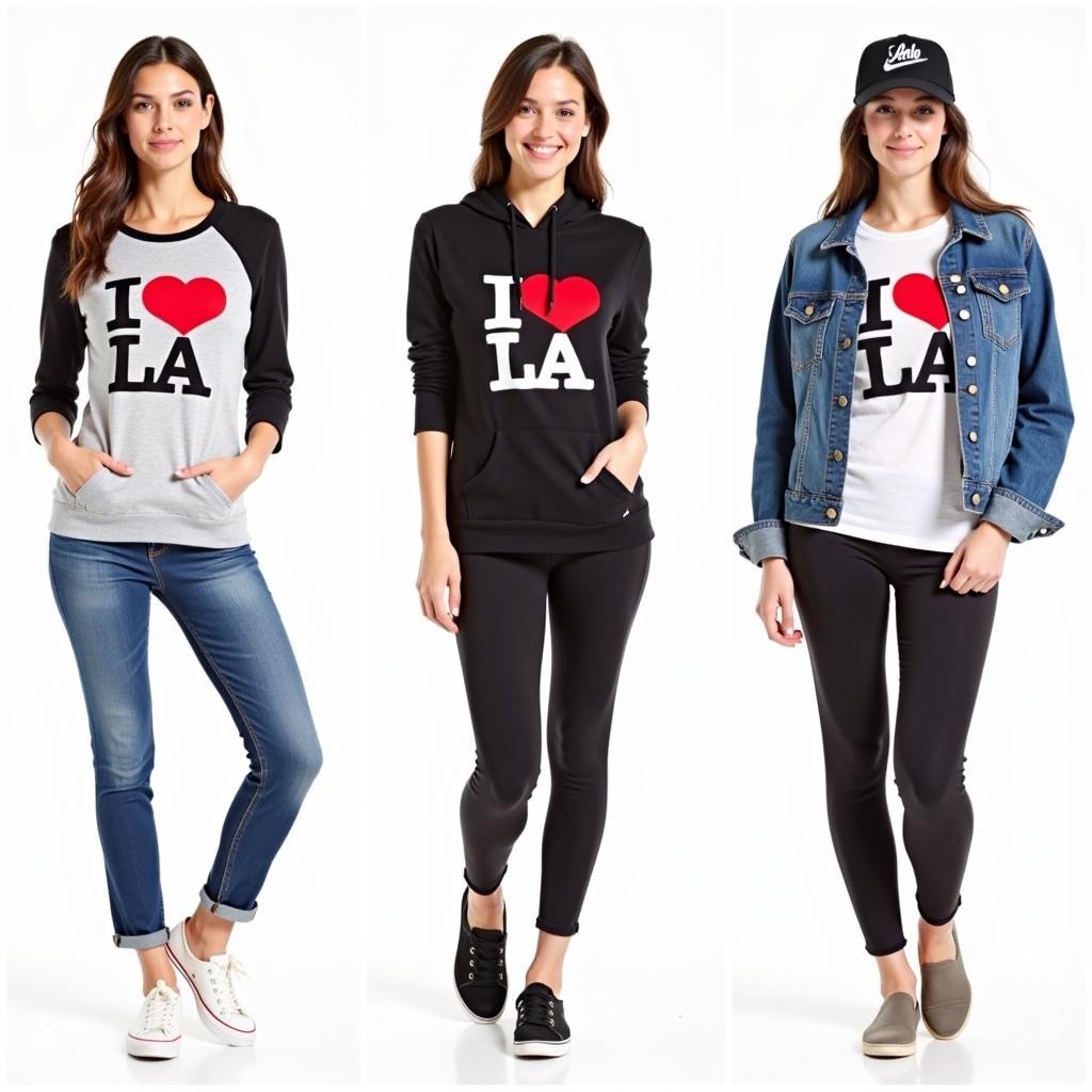 "I Heart LA" Hoodie Outfit Inspiration