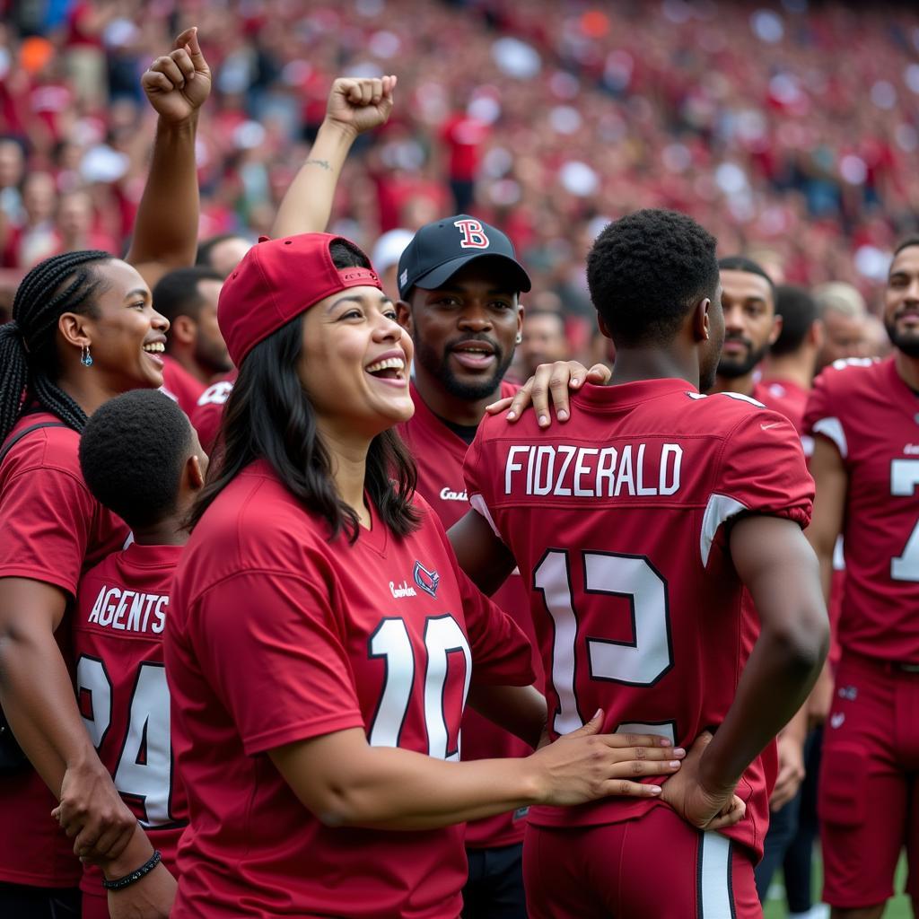 Larry Fitzgerald Cardinals Jersey Fans