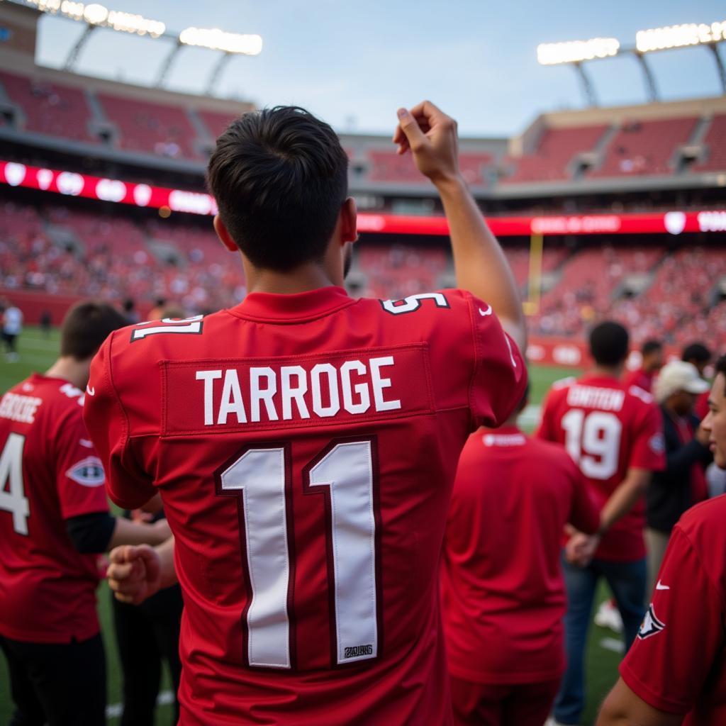 Larry Fitzgerald Cardinals Jersey Game Day