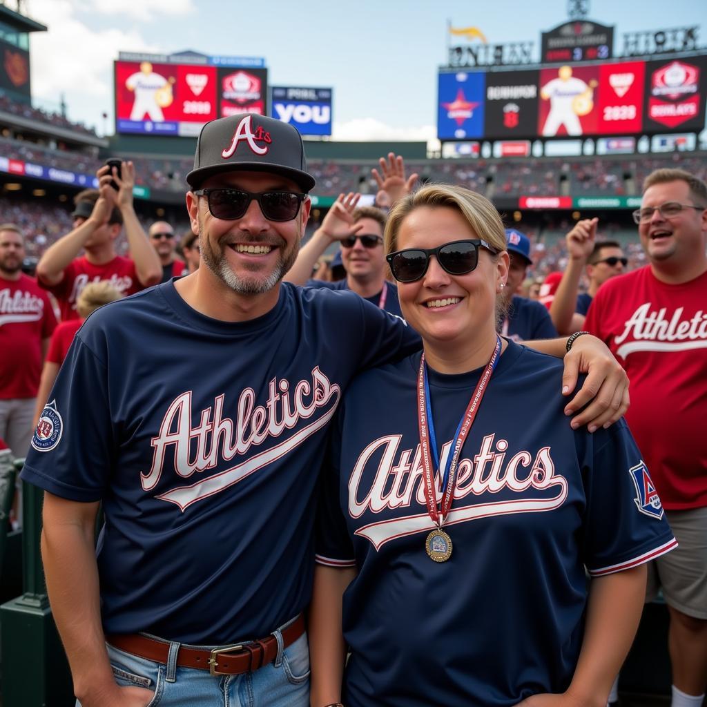 fans-sporting-the-las-vegas-athletics-shirts