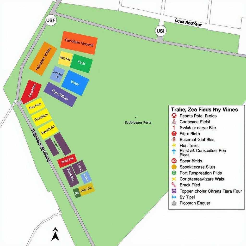 Las Vegas Players Showcase Schedule and Field Map