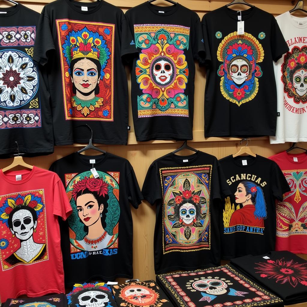 Latina Tshirts with Art and Cultural Elements