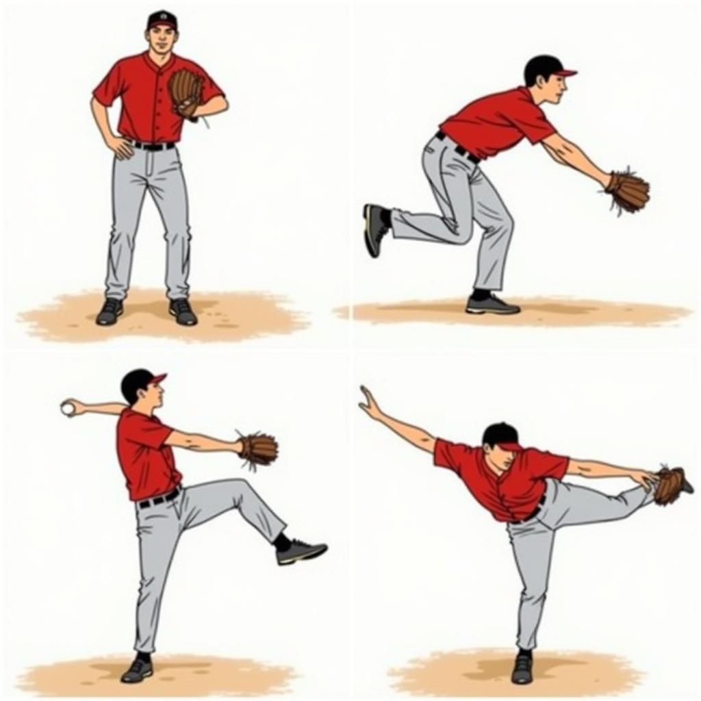 Left-Handed First Baseman Throwing Motion