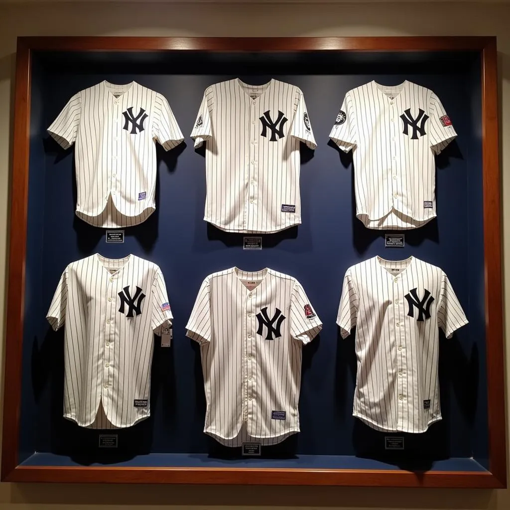 Legendary Yankees Jerseys Collection