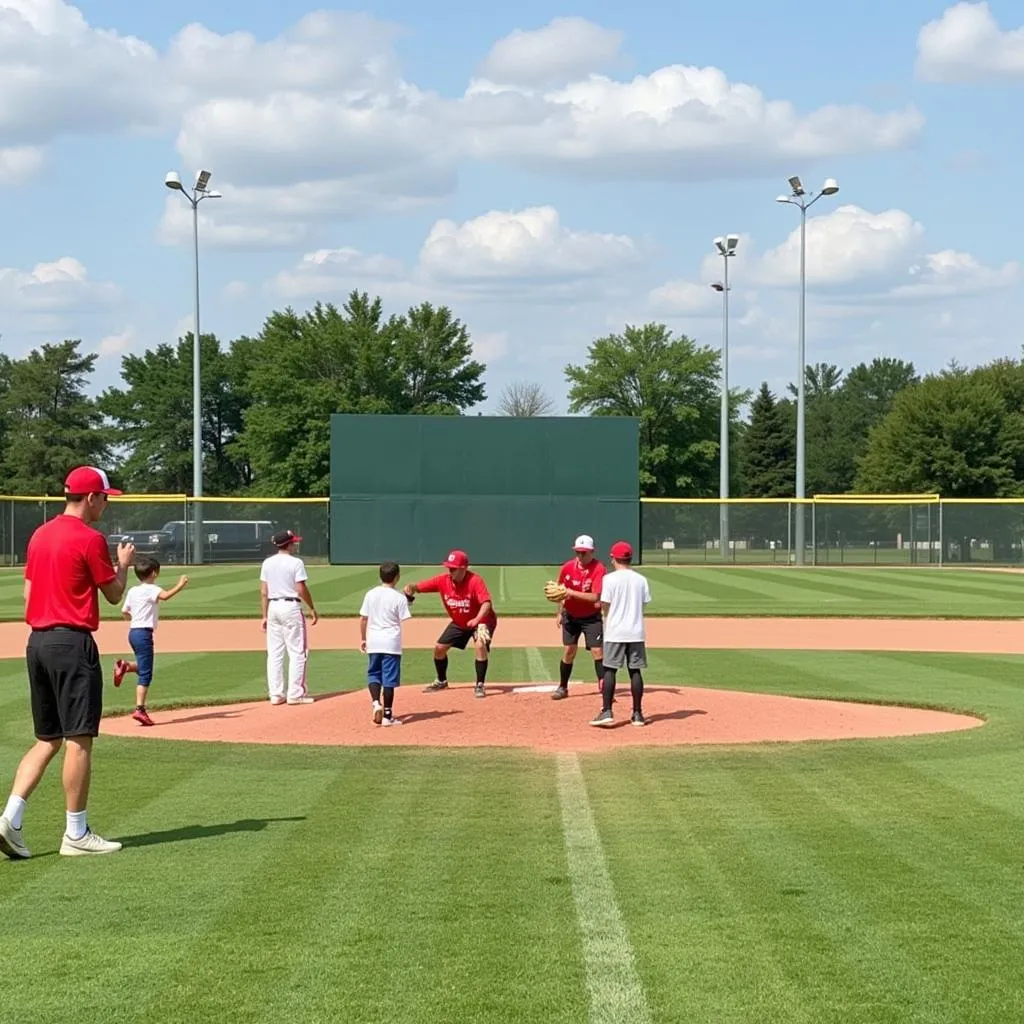 Legends Baseball Camp Training